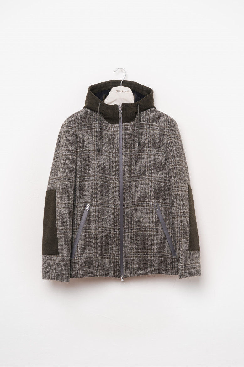 Lazzaro Check Olive