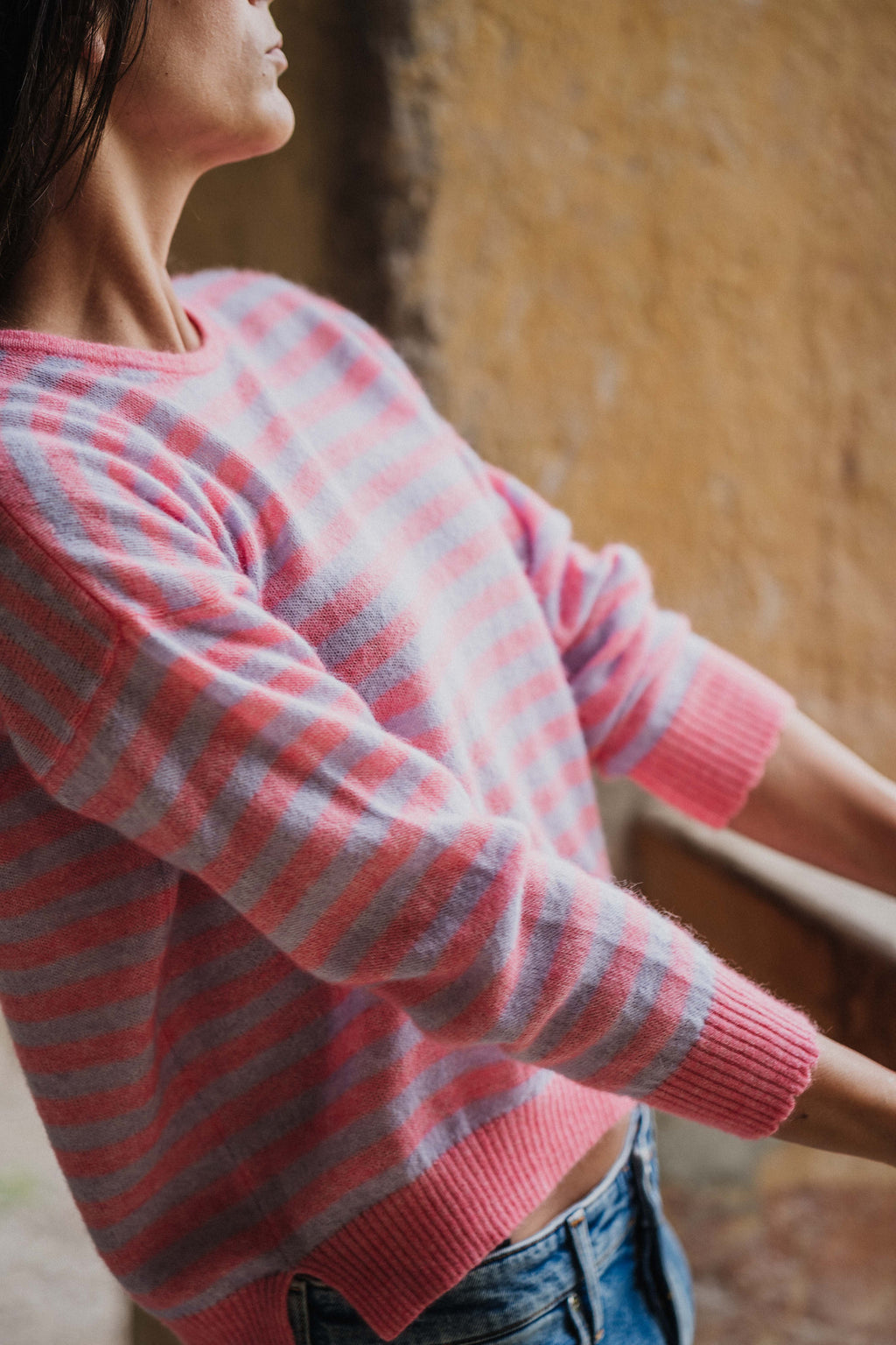 Carola Stripe Pink/Lilac