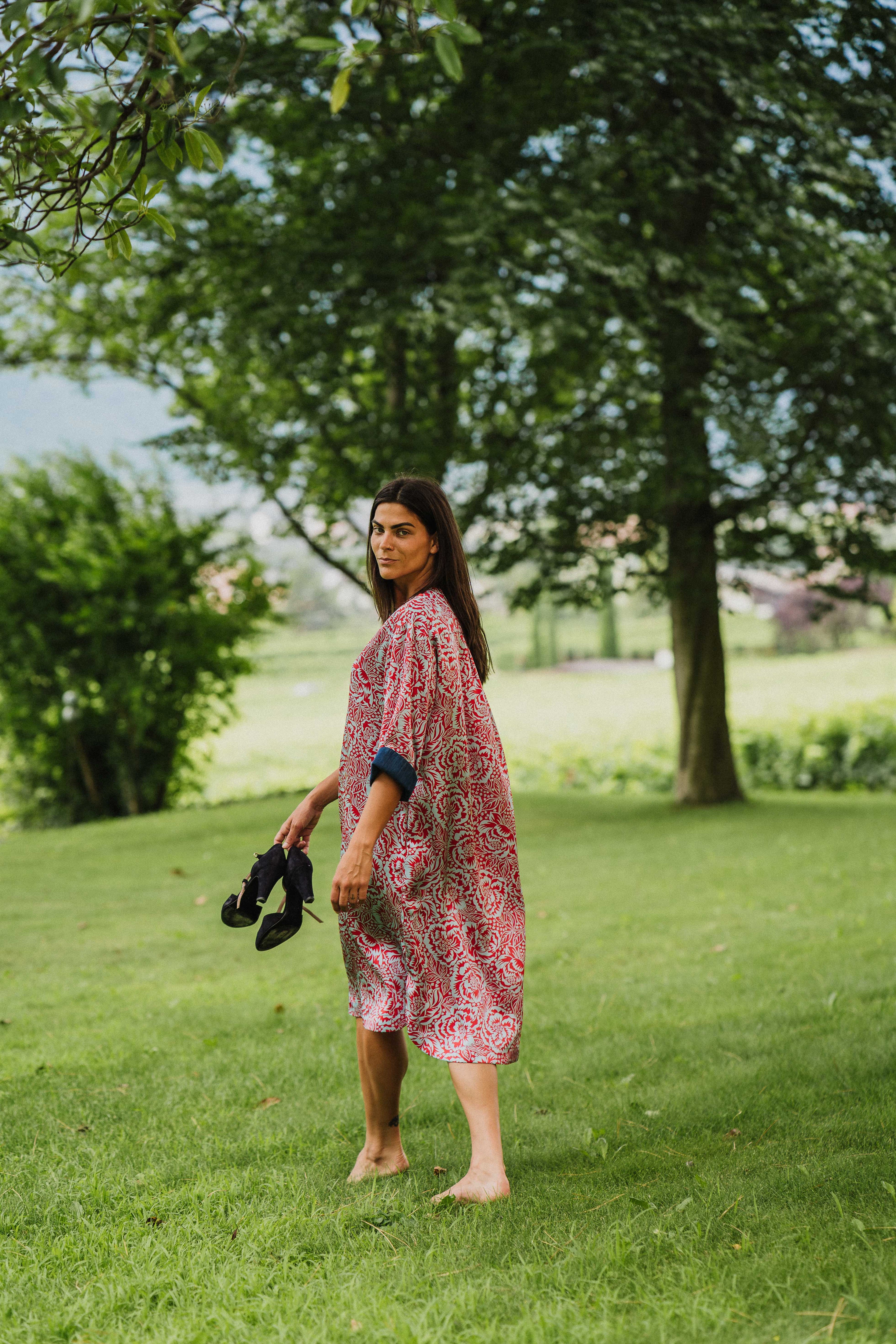 Maggie Long Silk Irene