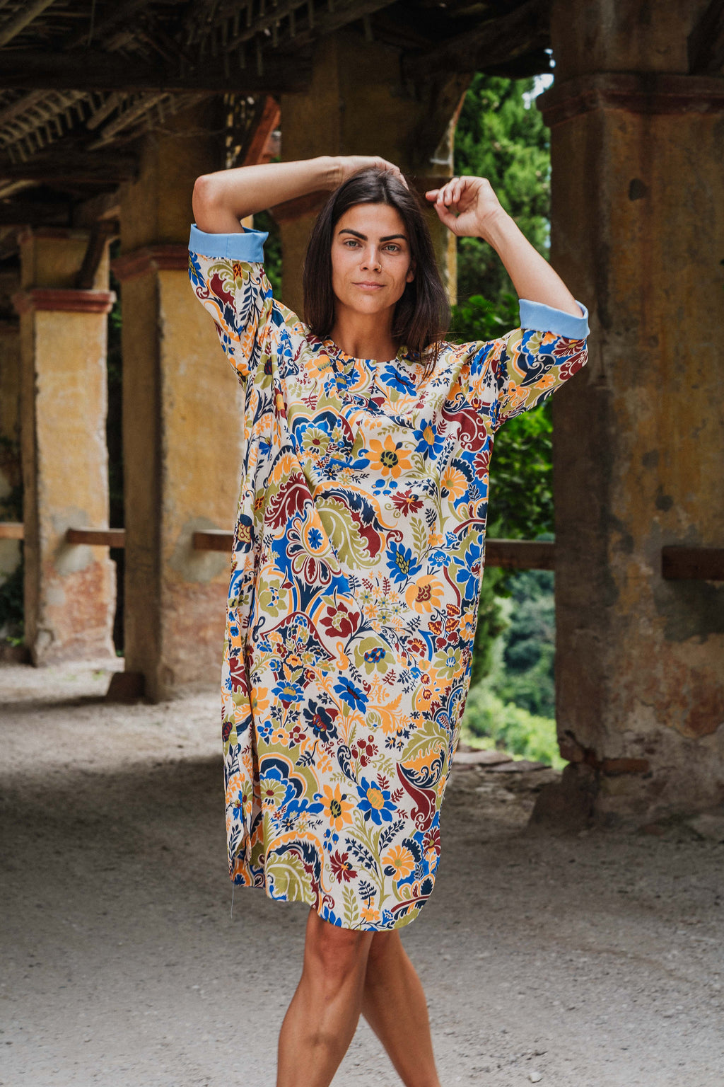 Maggie Long Flambo Blue