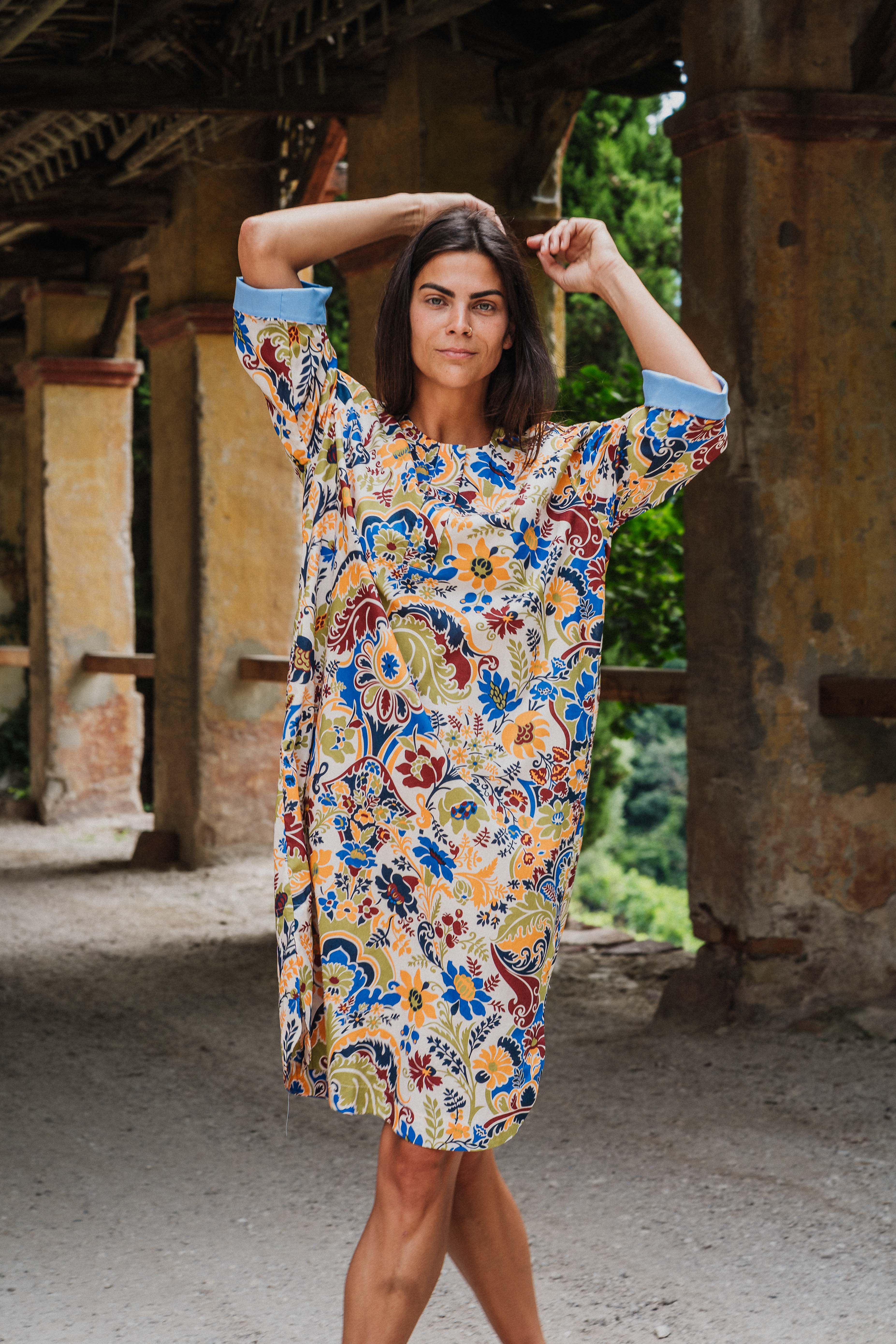 Maggie Long Flambo Blue