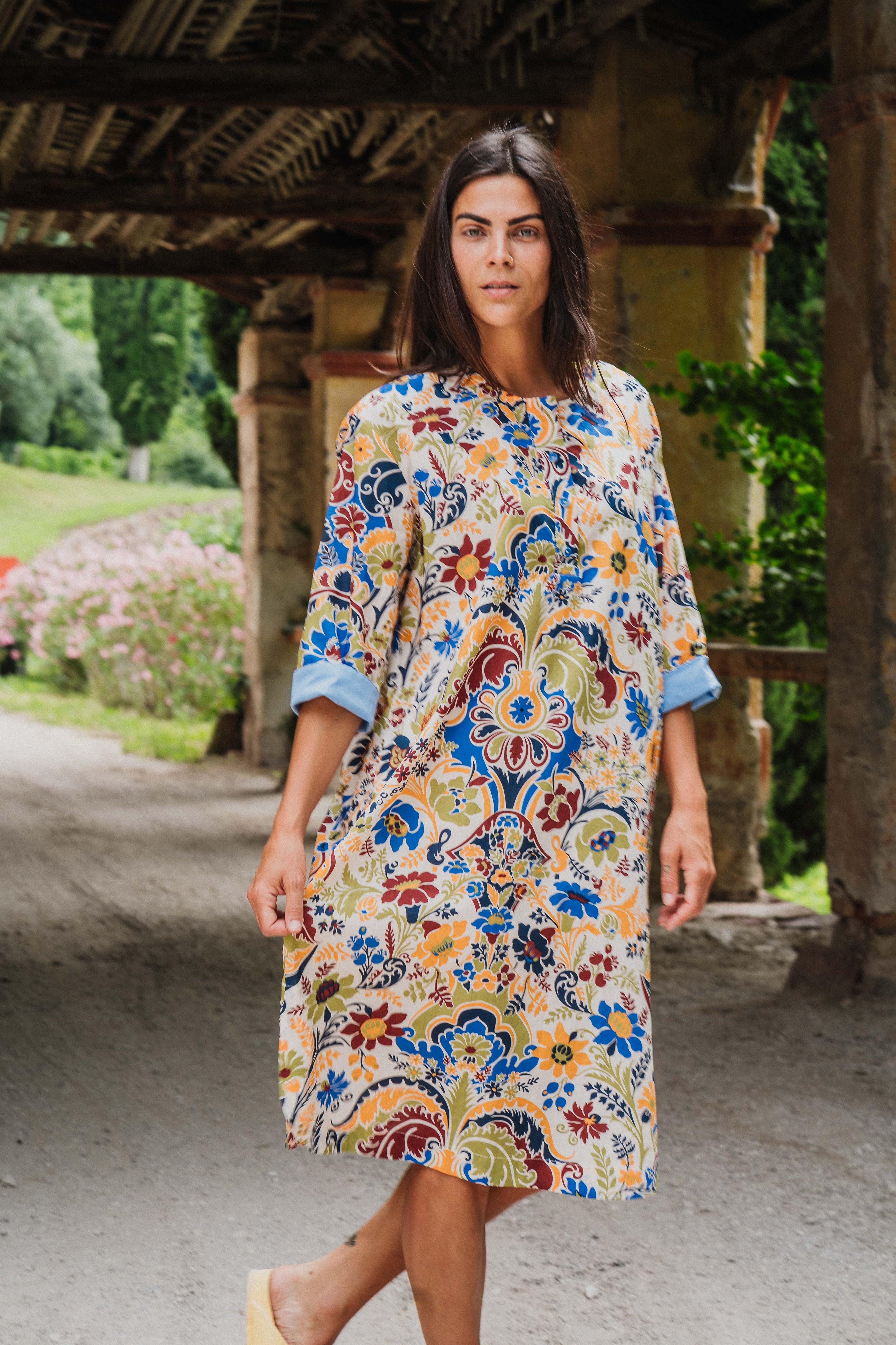 Maggie Long Flambo Blue