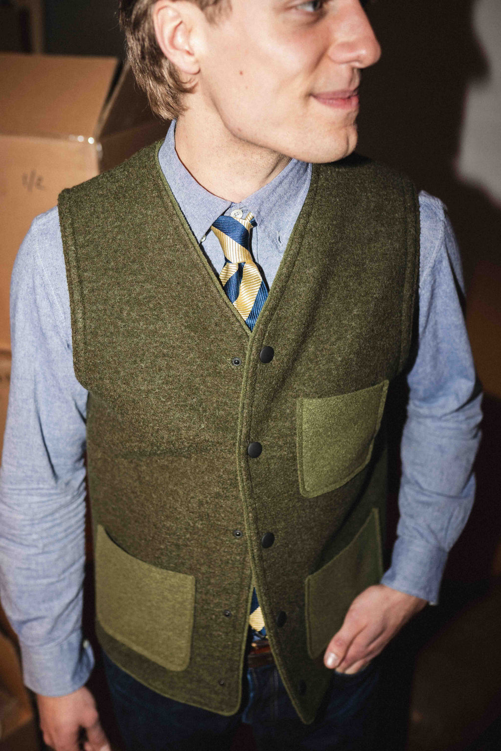 AP Tobi Felted Olive