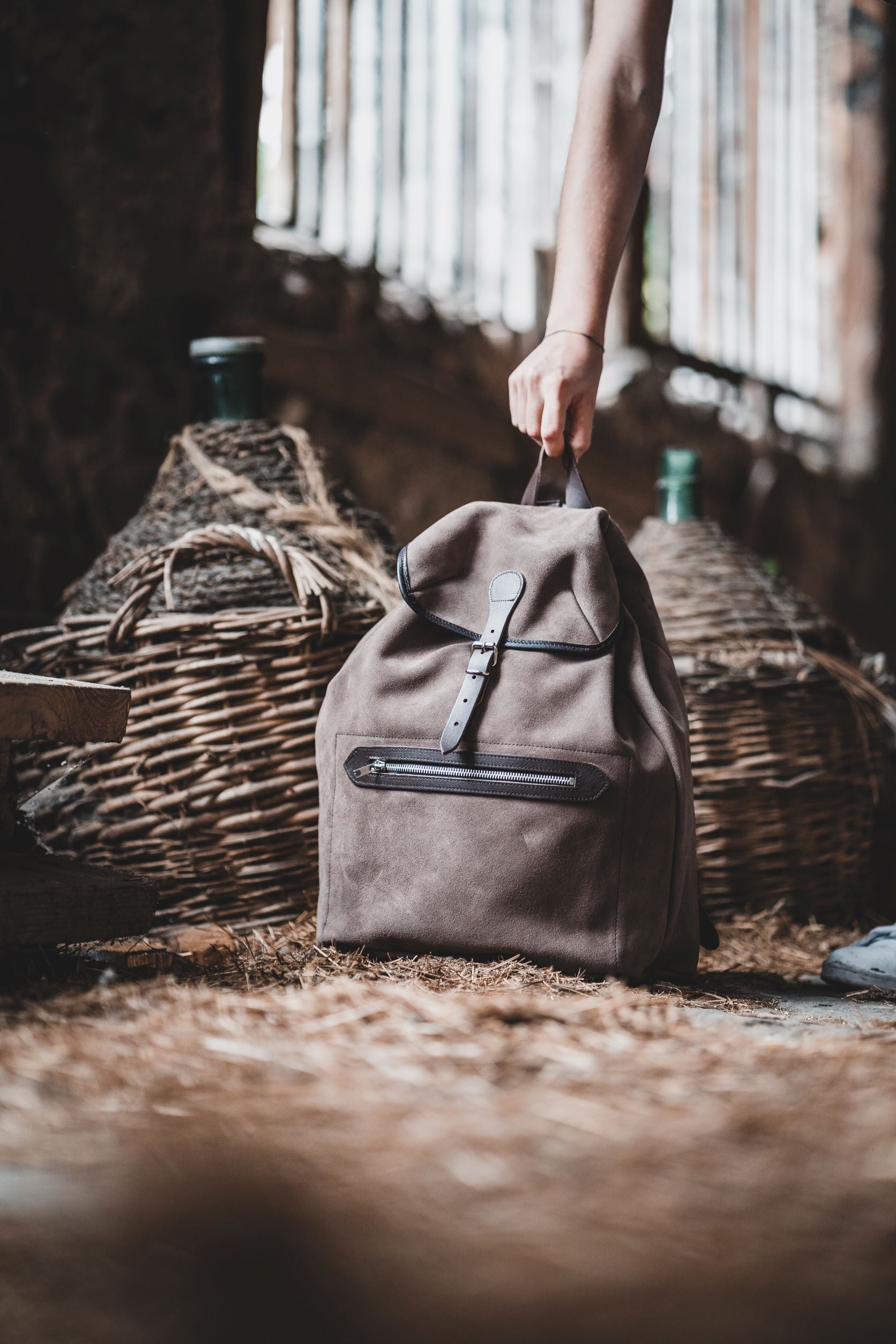 Fabian Cedar Suede