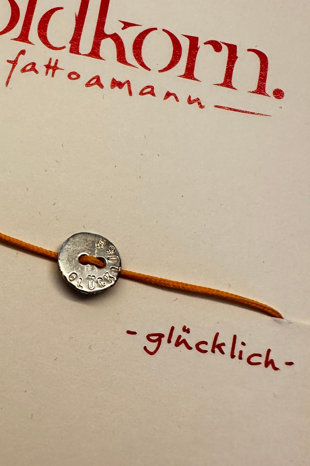 Bracelet Glücklich