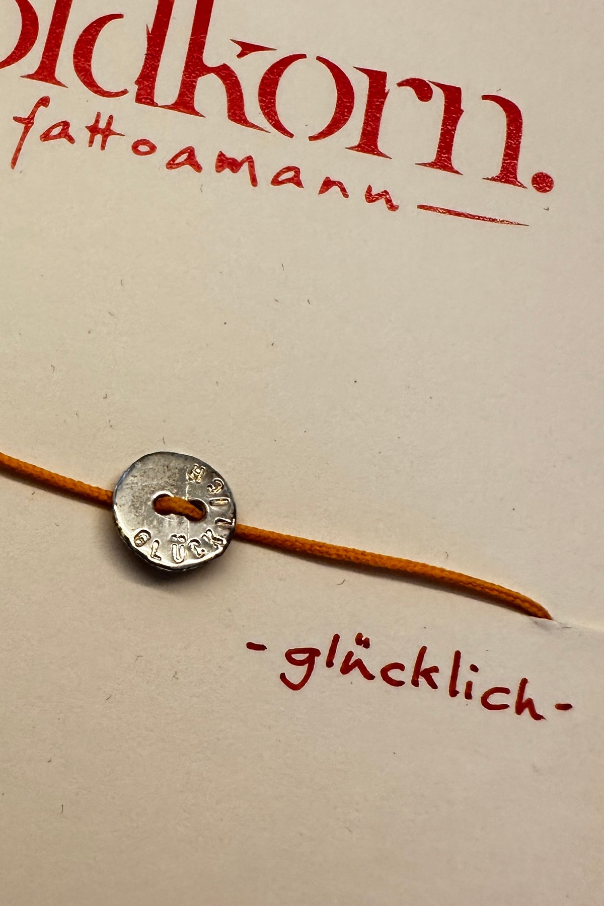 Bracelet Glücklich