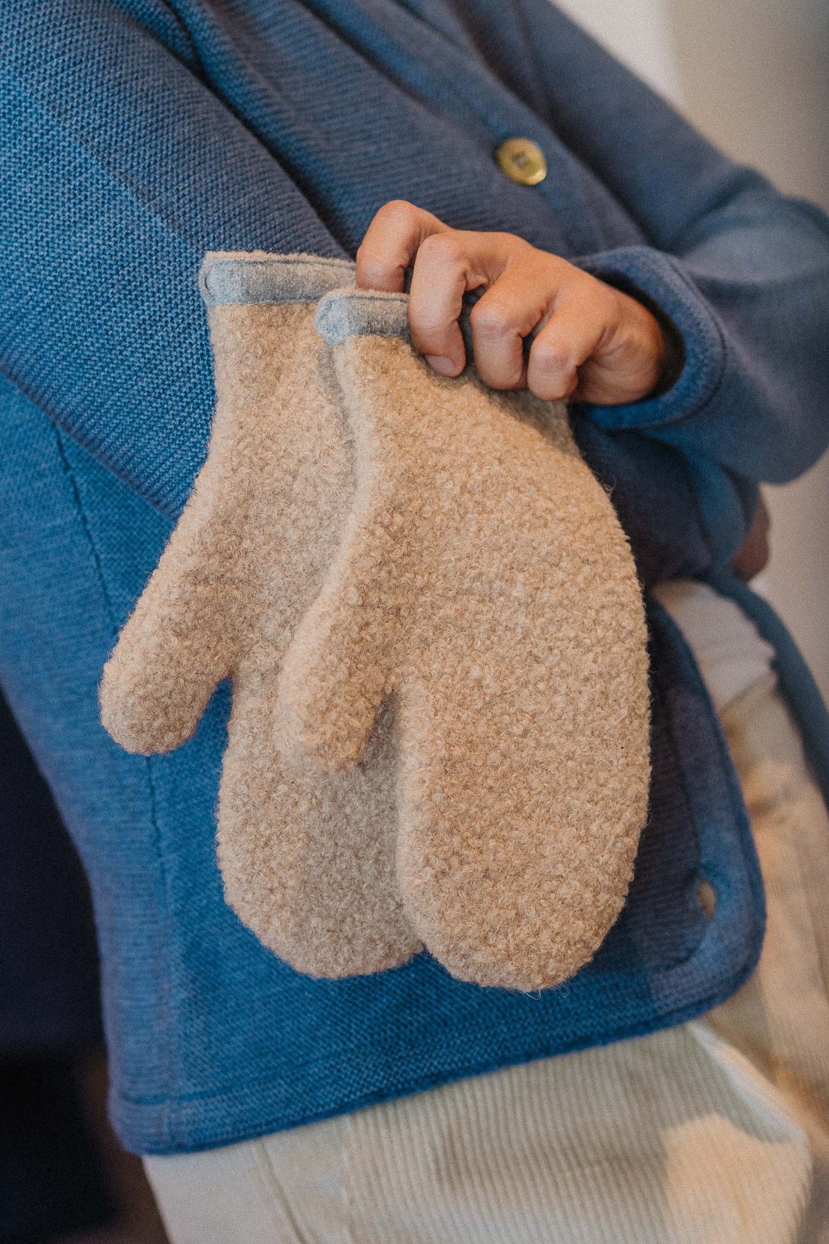 Mano Bouclé Camel