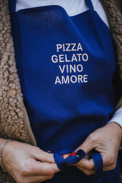 Apron Pizza Gelato Vino Amore